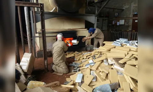 Polícia Civil incinera 42 toneladas de entorpecentes em Foz do Iguaçu