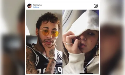 Bruna Marquezine e Neymar posam em jatinho e fãs questionam: ‘É o mesmo?’