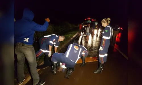 
							Batida entre ônibus e caminhonete fere mais de 10 pessoas
						
						