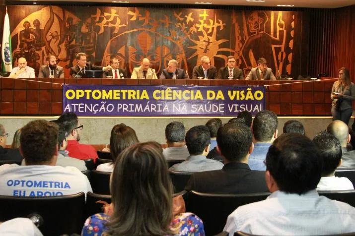Audiência pública sobre a Optometria no Estado do Paraná, que aconteceu em 2017. Foto: Pedro de Oliveira/Alep