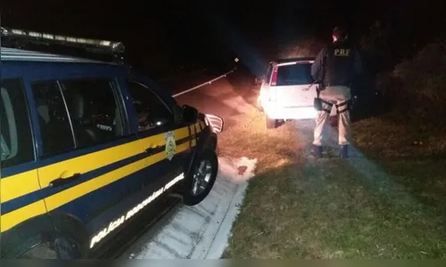 Carro capota entre Arapongas e Apucarana e duas pessoas ficam feridas