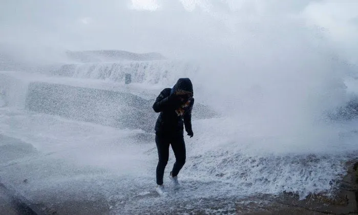 A segunda e mais intensa tempestade de inverno, é oriunda da Irlanda, e por isso o nome irlandês Foto -  Agência do Rádio Mais​