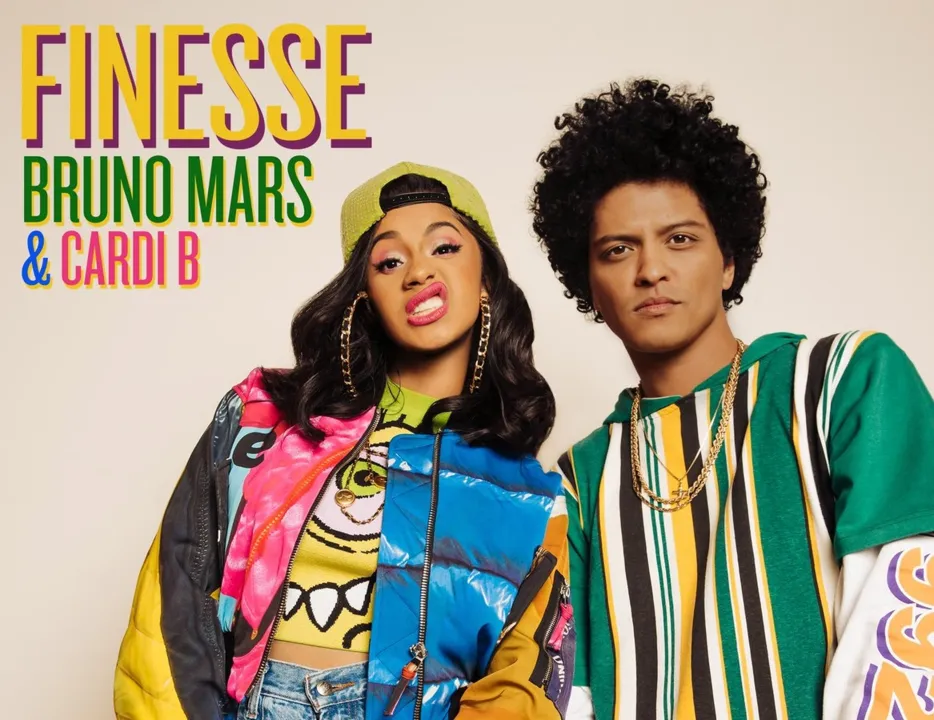 ​Bruno Mars divulgou o clipe de “Finesse”, em parceria com Cardi B