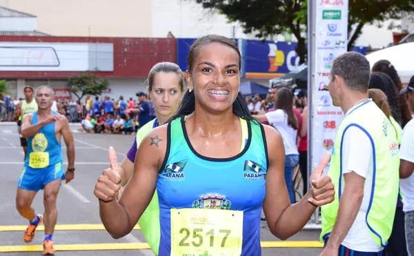 Franciele Maria de Oliveira Silva vem em busca da segunda vitória na prova de 5 Km |  Foto: Delair Garcia