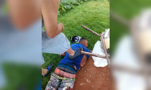 Rapaz invade residência para furtar, frita ovos e linguiça e acaba preso