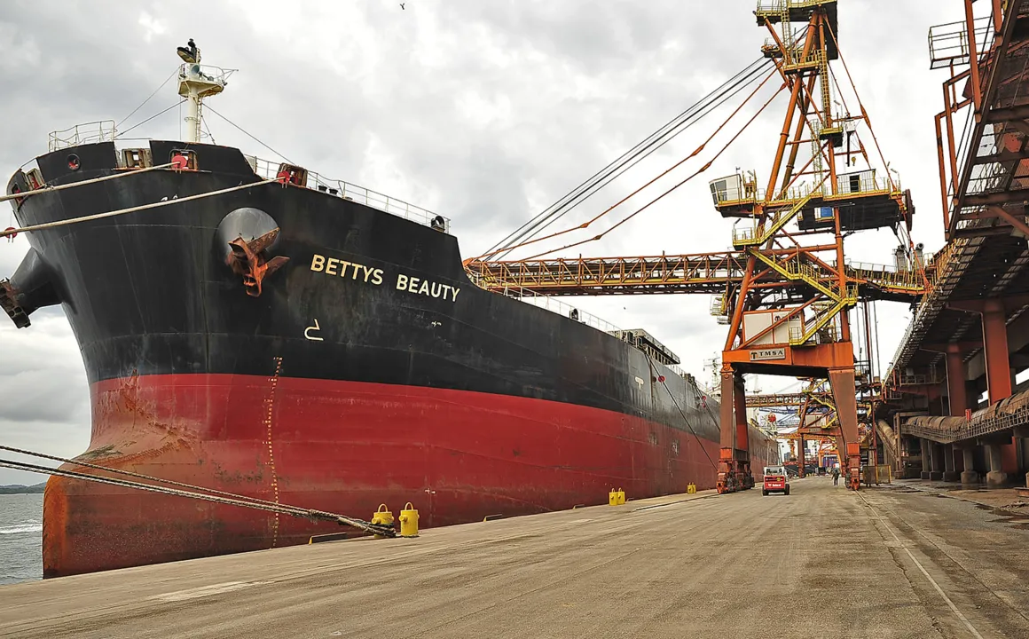 Porto de Paranaguá tem recorde na descarga de granéis sólidos - Foto - AEN