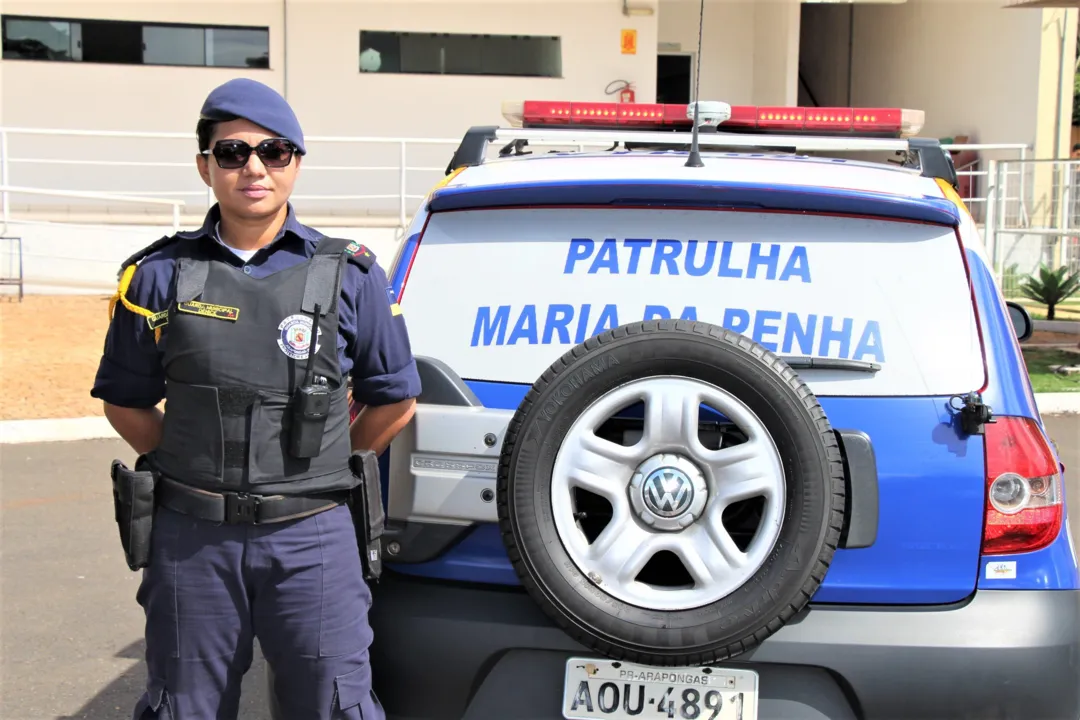 Patrulha Maria da Penha prestou 440 atendimentos no ano passado em Arapongas