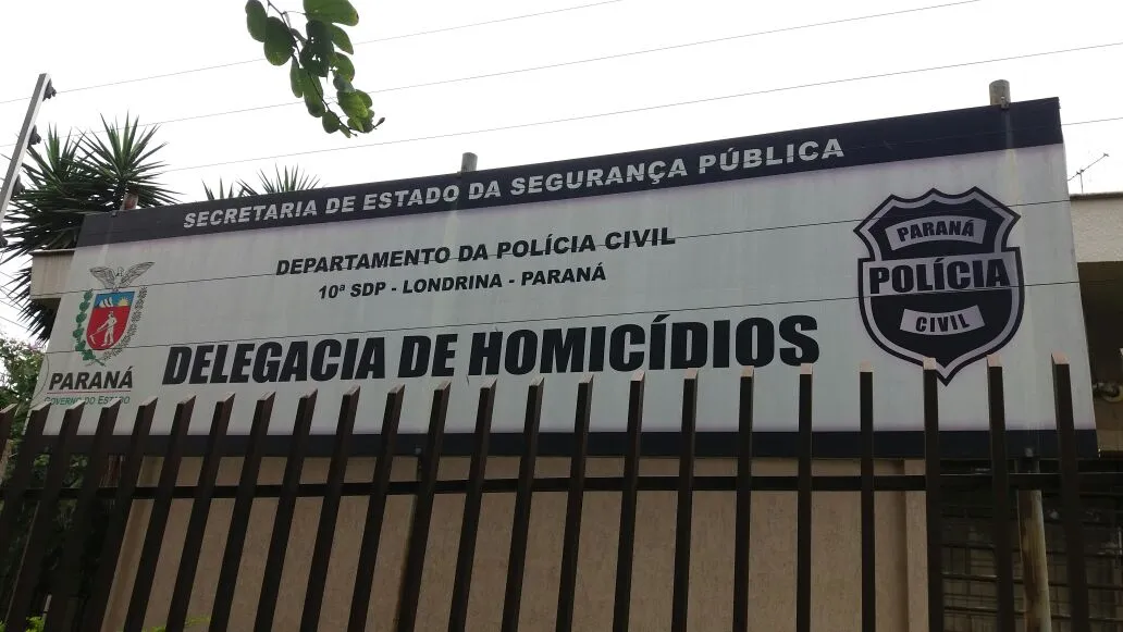 Caso é investigado pela Delegacia de Homicídios (DH) de Londrina. Foto: Reprodução