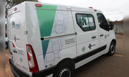 Tamarana tem nova ambulância para o transporte de
urgência