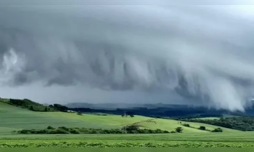 
							Nuvens diferenciadas chamam a atenção de moradores da região
						
						