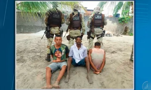 
							Polícia apura vídeo em que presos por matar e enterrar casal, após estuprar mulher, são obrigados a fazer sexo na BA
						
						