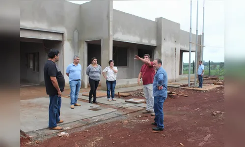  Construção de novo CMEI em Tamarana está em ritmo acelerado
