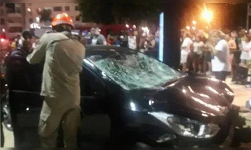 Motorista invade calçadão e atropela pedestres em Copacabana; bebê morre