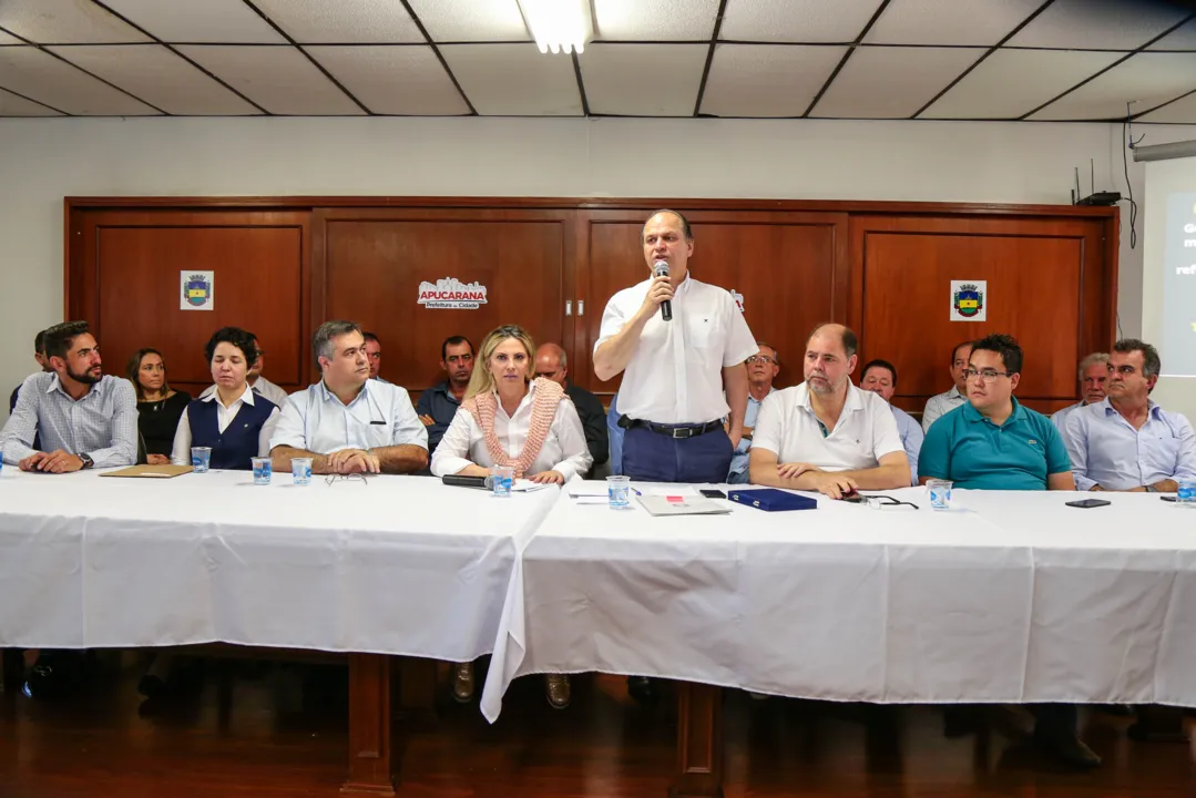 O ministro Ricardo Barros liberou mais R$ 2,7 milhões para Apucarana - Foto: Profeta