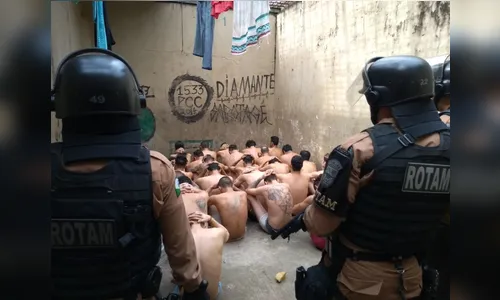 Polícia apreende celulares durante vistoria na cadeia de Faxinal