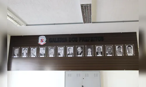 Centro Administrativo ganha Galeria de Prefeitos