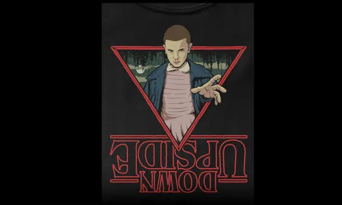 Black Mirror e produtos de Stranger Things exibem criações de artista paranaense