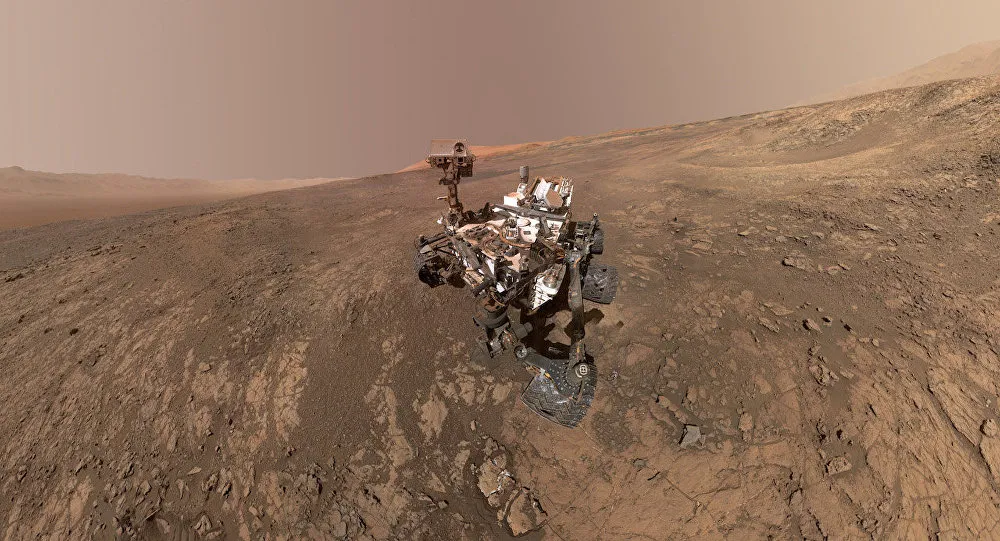 NASA publica impressionante vídeo panorâmico de Marte  Foto: NASA/JPL-C