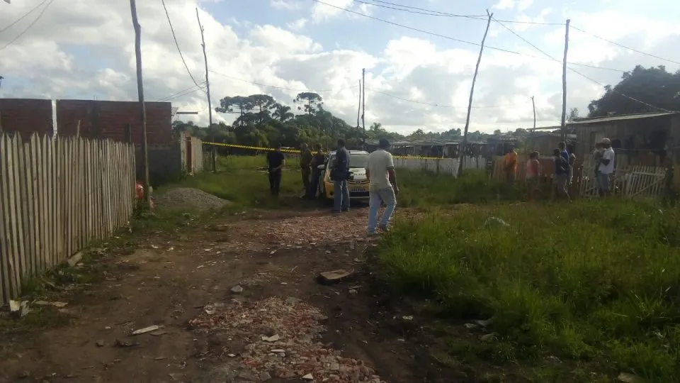 Corpo de suspeito de abusar de criança de 5 anos foi encontrado no bairro Caximba Foto: Banda B/Colaboração