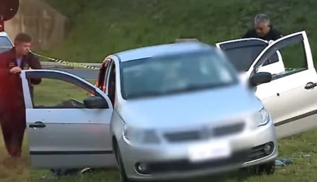 Cinco  suspeitos foram mortos nos dois confrontos; a principal suspeita é que eles estavam prestes a cometer um crime (Foto: Paulo Fischer/RICTV Curitiba)