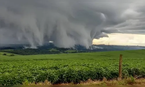 Simepar alerta para risco de temporais neste domingo em Apucarana e região