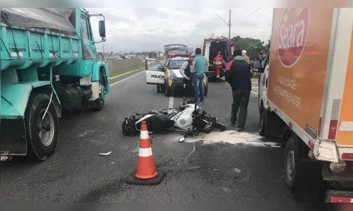 PM morre no hospital após acidente de moto