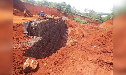 Seguem obras de combate à erosão do Conjunto San Raphael