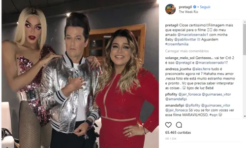 Pabllo Vittar vai estrear no cinema em continuação de ‘Crô: O Filme’