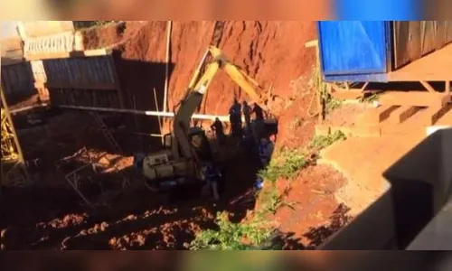 Três trabalhadores morrem soterrados em obra de Cascavel