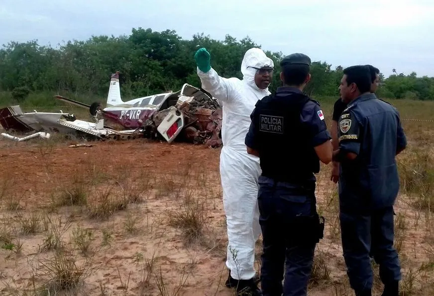 Acidente com avião em Manaus mata três pessoas - Foto: Reprodução/Corpo de Bombeiros/portal A Crítica