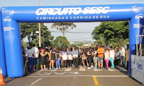 Mais de 500 atletas já confirmaram presença no Circuito Sesc de Caminhada e Corrida de Rua