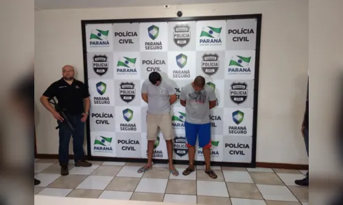 
							Acusados de roubos em SP são presos pela Polícia Civil em Apucarana
						
						