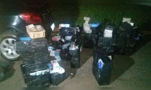 Policial e agente penitenciário são detidos com contrabando no Paraná