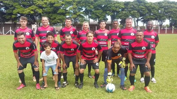 A equipe de Borrazópolis estreou com empate no Campeonato Regional Veterano - Foto: Divulgação