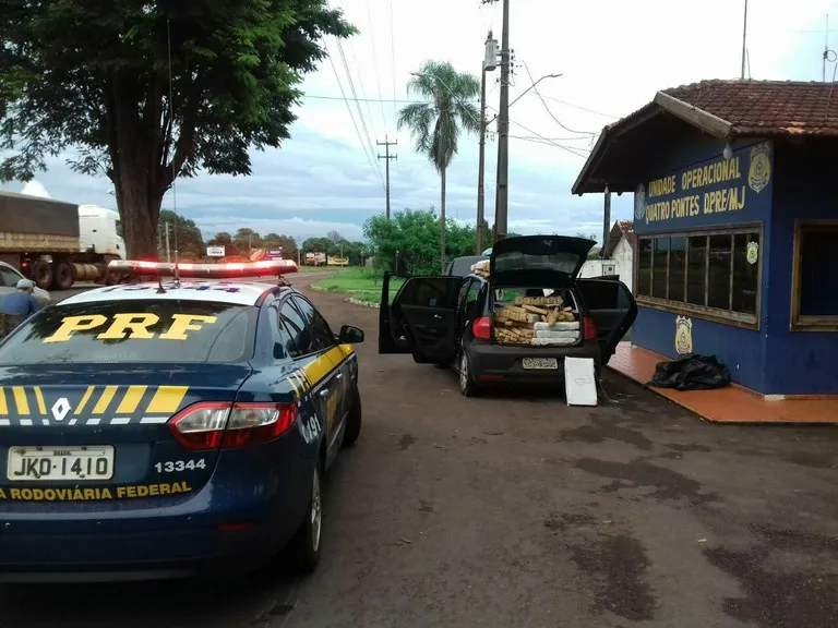 PRF prende homem com meia tonelada de maconha em Marechal Cândido Rondon