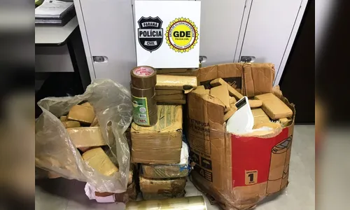 Mais de 130 quilos de maconha são apreendidos em Umuarama