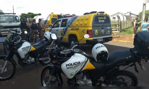 
							PM prende suspeitos de assaltar professora em Apucarana 
						
						