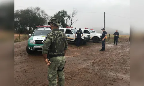Arrastão mobiliza equipes da Patrulha Rural, Força Verde e GM