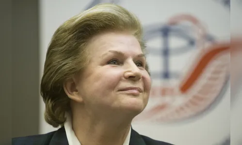 
							Valentina Tereshkova, a primeira mulher a viajar pelo espaço
						
						