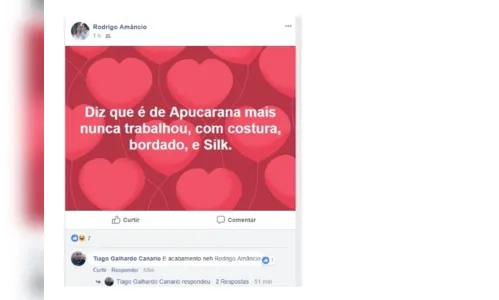 
							Lembranças de Apucarana inspiram internautas e geram memes na web
						
						