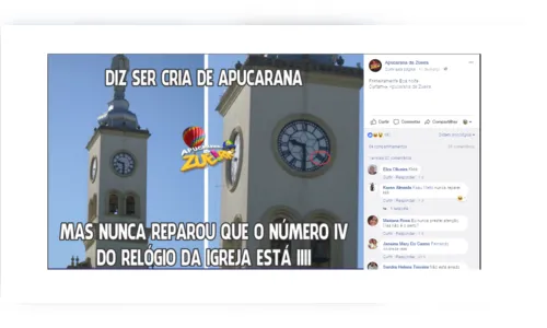 
							Lembranças de Apucarana inspiram internautas e geram memes na web
						
						