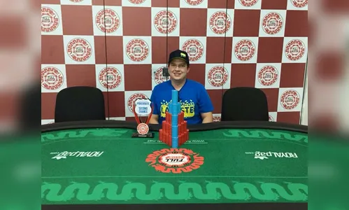 Morador de Jandaia do Sul vence torneio de pôquer e fatura R$ 17 mil