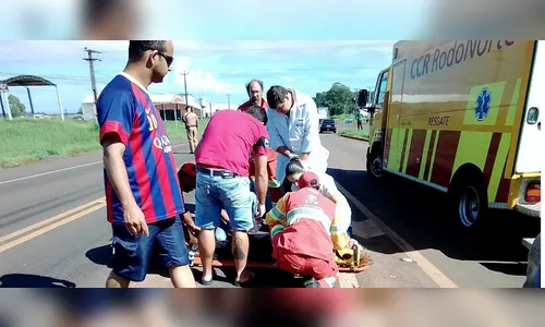 Mulher atropelada por carreta morre no hospital