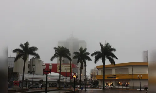 Defesa Civil emite alerta de chuva intensa com raios 
