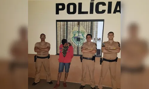Preso é flagrado tentando fugir em colheitadeira no PR
