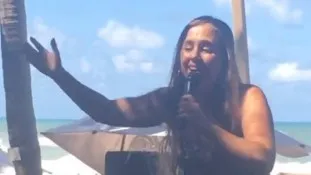 Patrícia faz show em Fortaleza e se emociona; assista