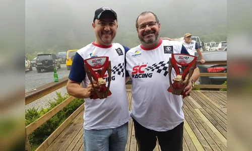 Piloto apucaranense vence a primeira etapa da Copa SC Racing