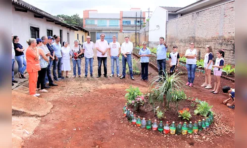 Prefeitura e Hospital Santa Casa inauguram Horta Comunitária