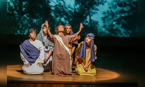 Cine Fênix recebe encenação da “Paixão de Cristo”