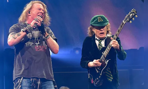 Guitarrista do AC/DC confirma que está compondo novo disco com Axl Rose